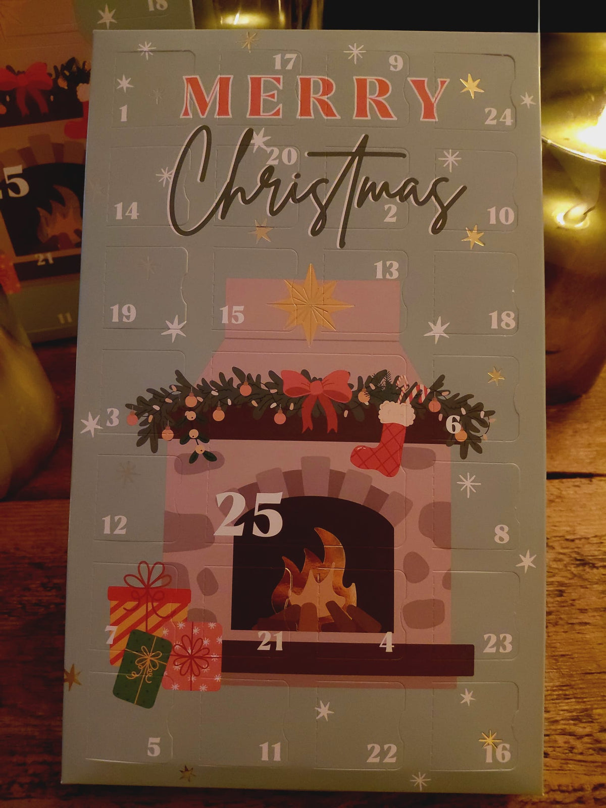 Wax melt advent calendars
