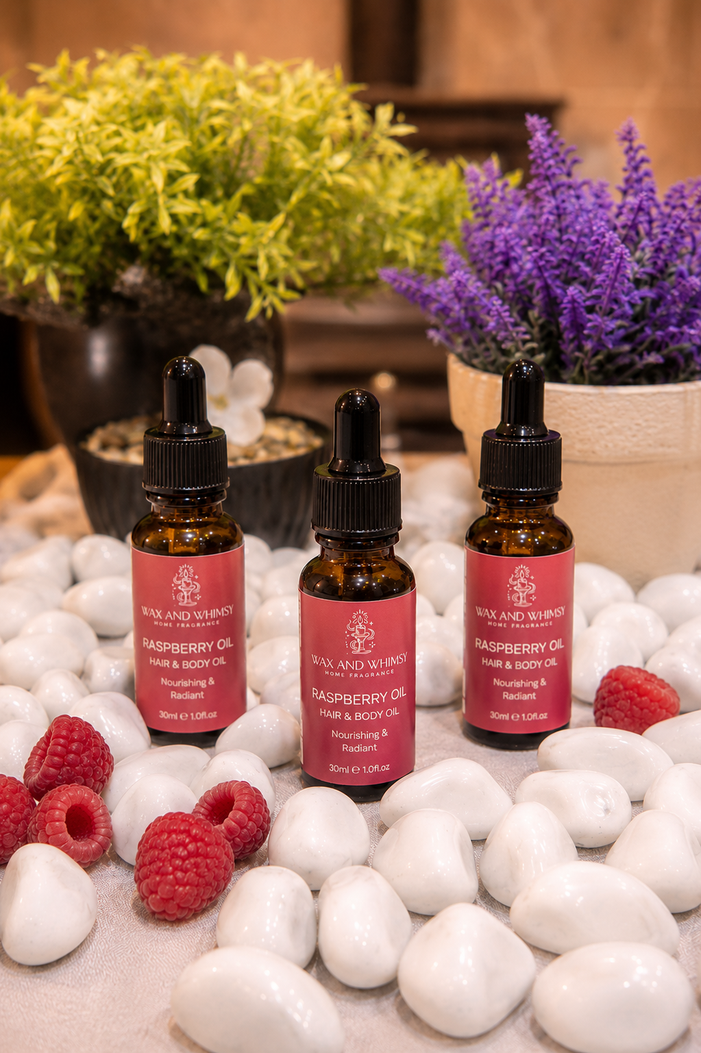 Unscented raspberry oil 30ml