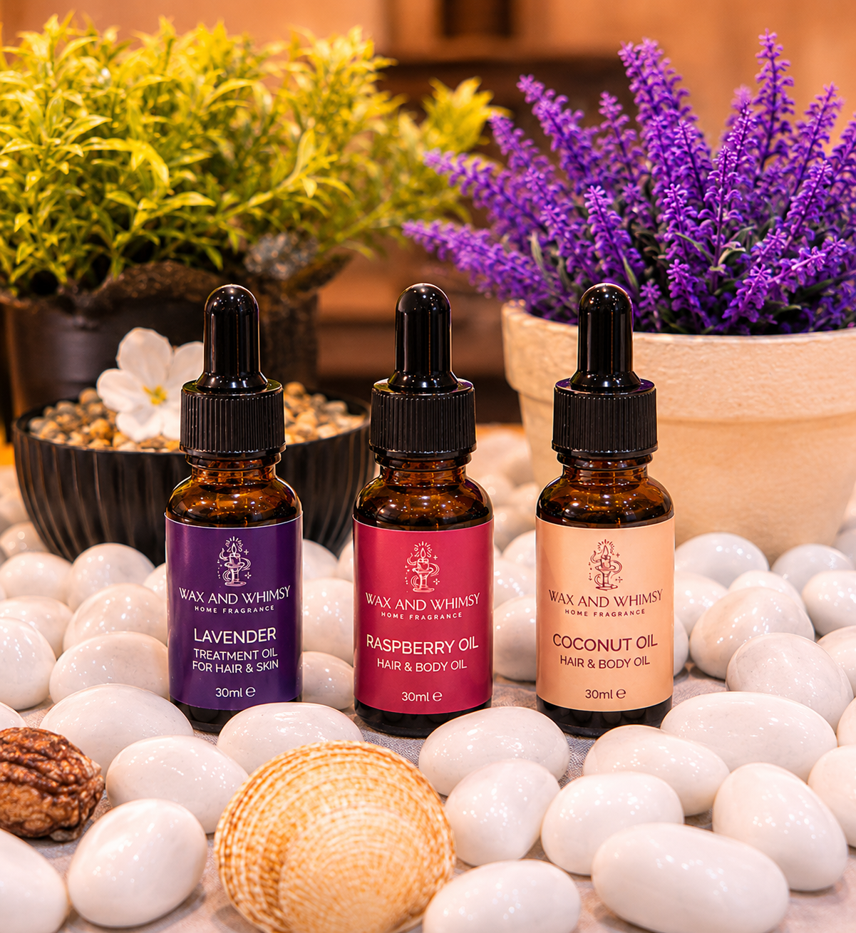 Skin, hair and carrier oils