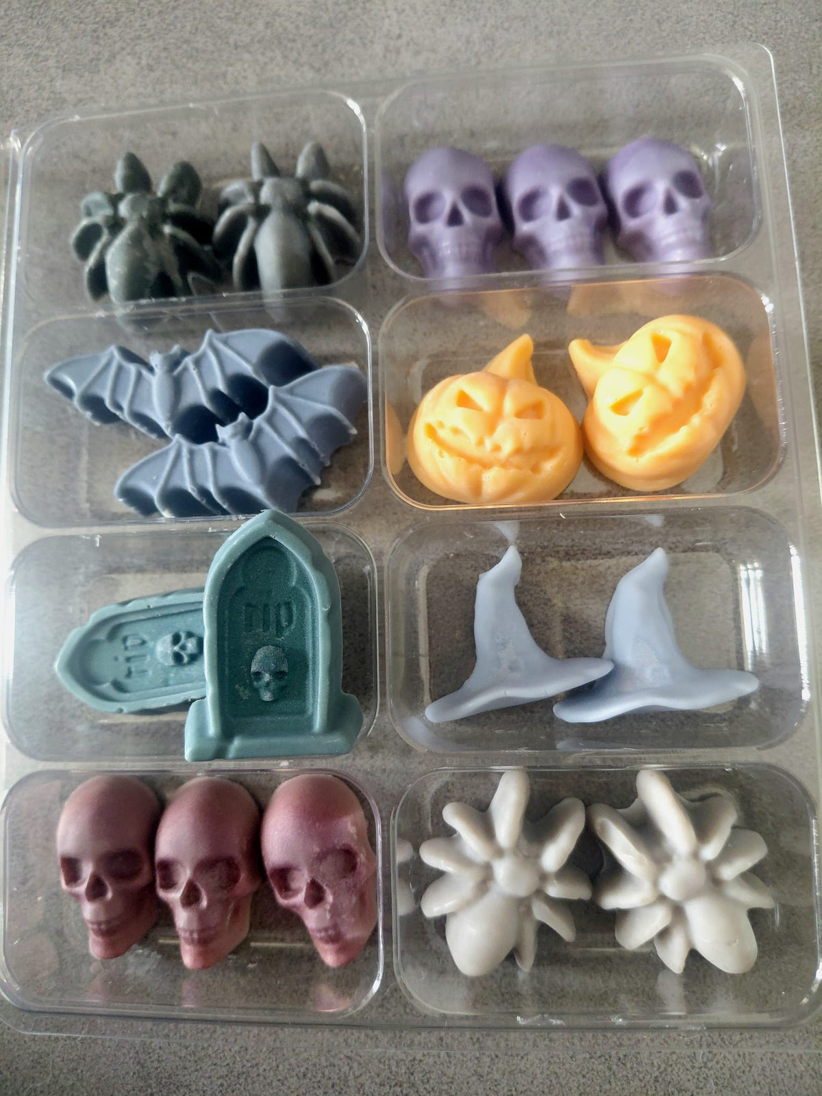 Halloween wax melt box