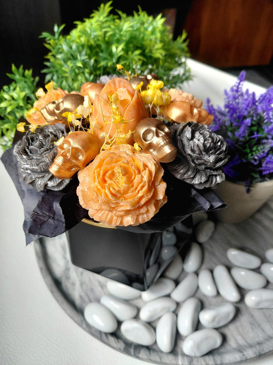 Skull bouquet